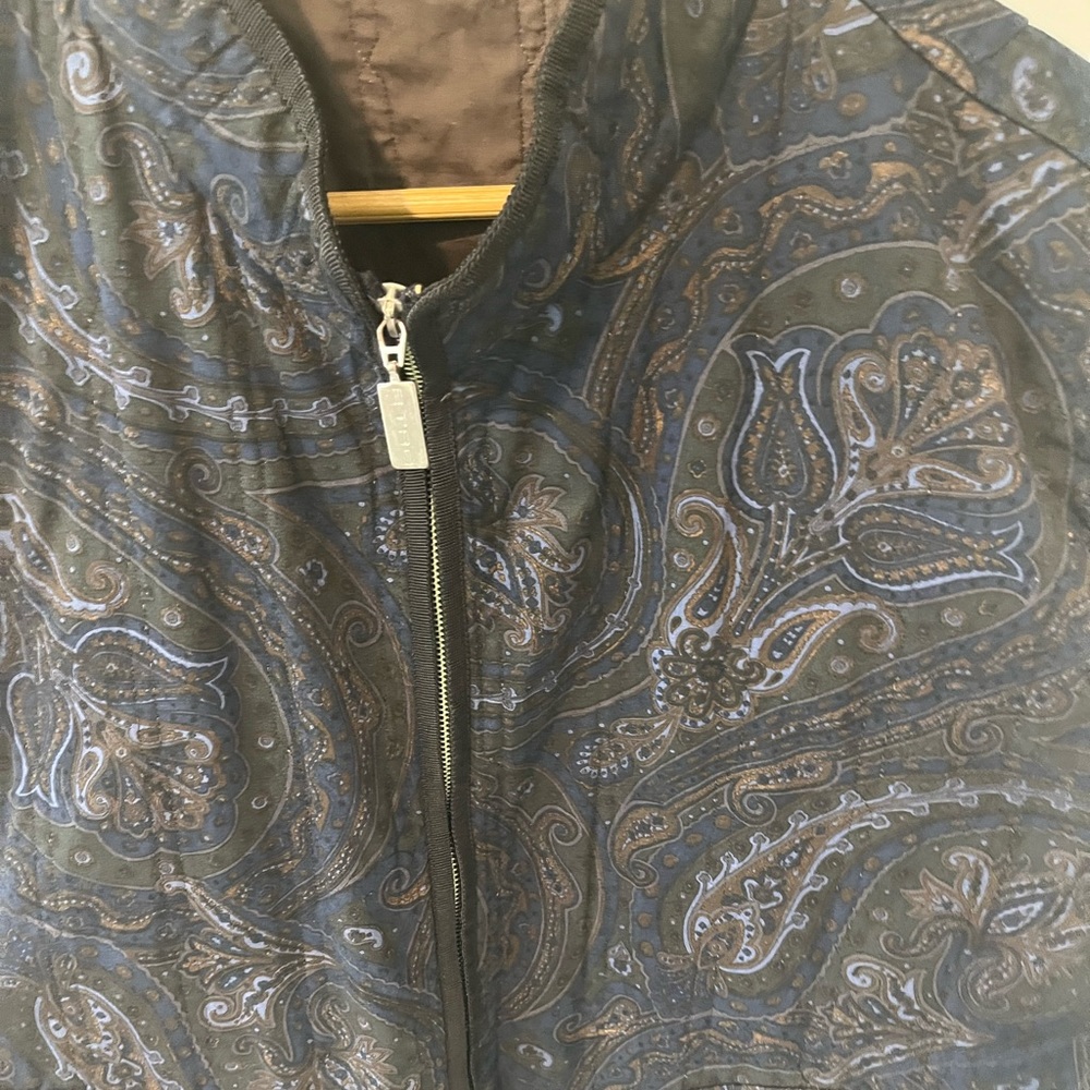 Etro Milano Cotton paisley Vest
